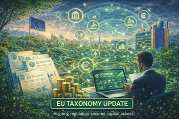 Mise à jour de la taxonomie européenne : clarification et extension des critères techniques d’alignement
